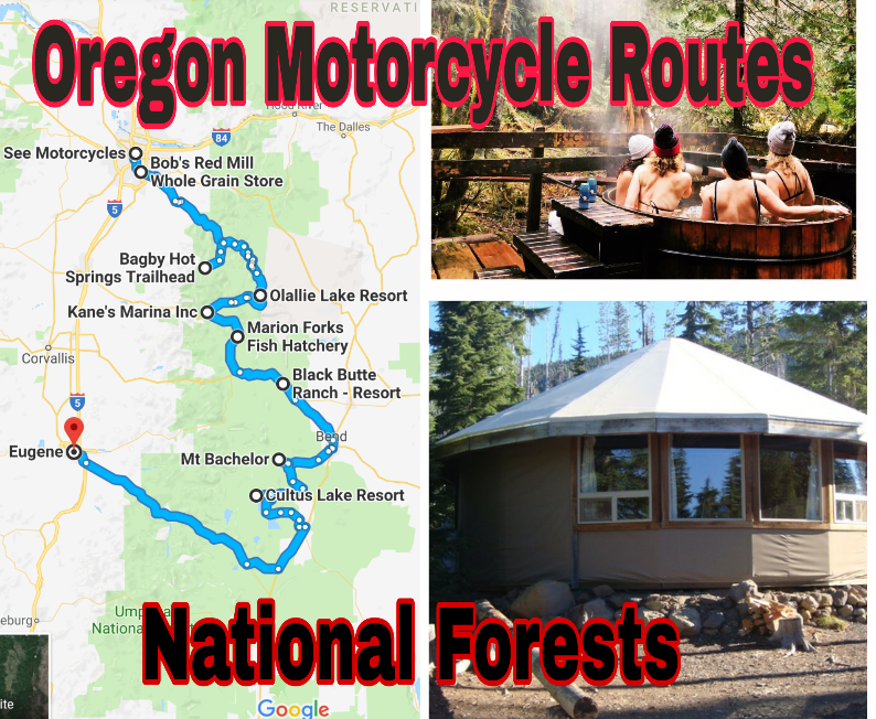 Oregon National Forest Motorcycle Route