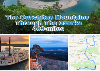 arkansas motorcycle route ouachita mountains to ozarks