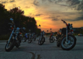 motorcyles in street pennsylvania