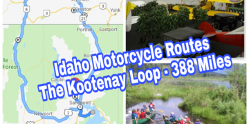 kootenay loop idaho motorcycle road